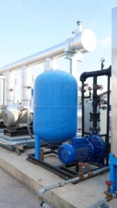 Air,Cool,Water,Chiller,System,,Hvac,System,,Water,Tank,And
